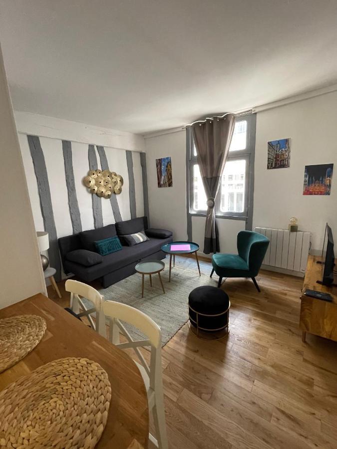 Charmant T1 Vieux Rouen Apartment Ngoại thất bức ảnh