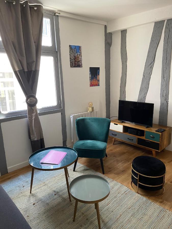 Charmant T1 Vieux Rouen Apartment Ngoại thất bức ảnh